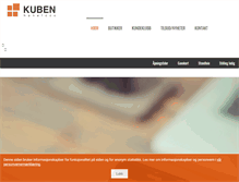 Tablet Screenshot of kubensenter.no